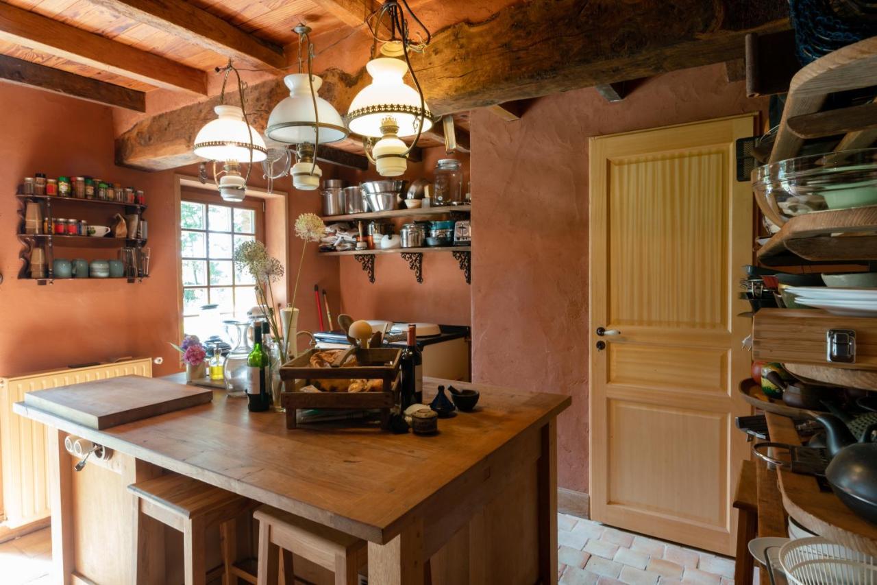 Cottage Les Forieres Saint-Honore  Buitenkant foto